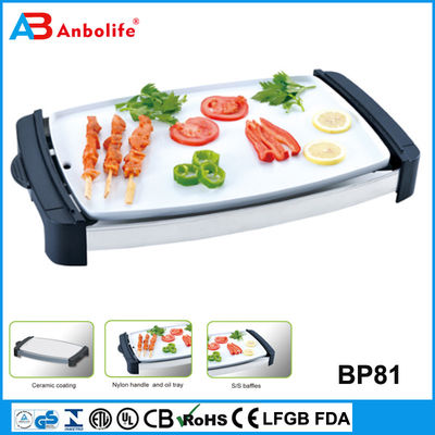 Anbo Factory прямая горячая продажа Не липкая круглая электрическая плитка для гриля/электрическая плитка для пиццы плитка для жарки