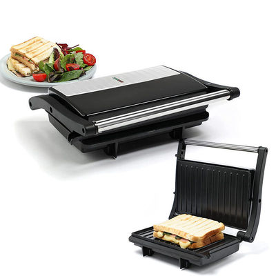 Сменяемая тарелка BBQ Panini Press Grill Griddle Бездымный внутренний гриль светодиодный сенсорный экран Цифровой контактный гриль