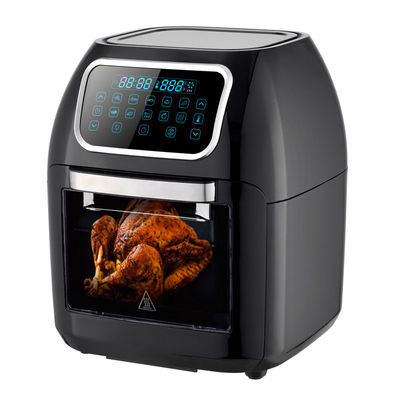 1800W 12L цифровой воздушный фрайер Печь Нежирная печь Многофункциональный тостер с 12 рецептами приготовления пищи