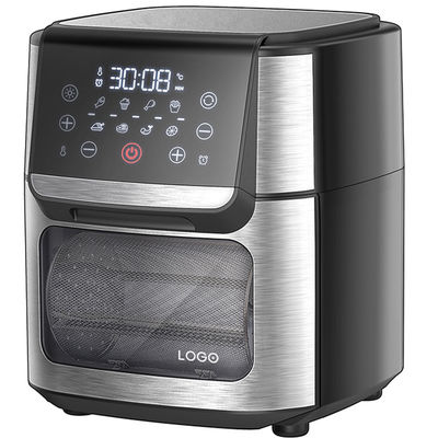 Нержавеющая сталь 1800W воздушный фрайер 12 L 14L 24L цифровой панель управления паровой воздушный фрайер печь
