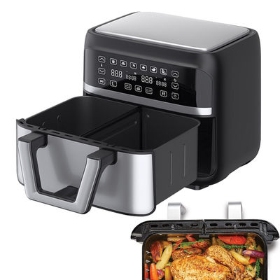 Умный двойной воздушный фрайер без масла 9L Digital 2400W
