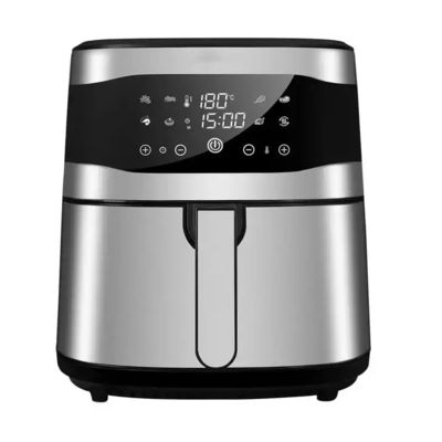 Цифровое управление Anbolife 1800w 8L емкость воздушный фрайер печь с ЖК-меню