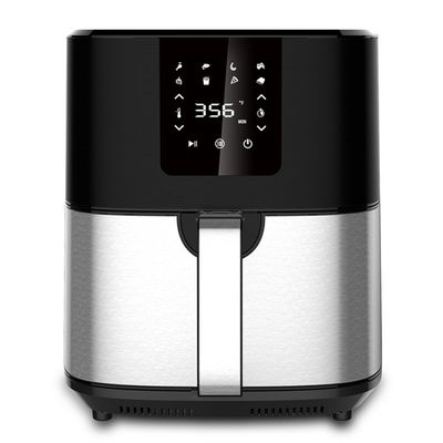 Цифровое управление Anbolife 1800w 8L емкость воздушный фрайер печь с ЖК-меню