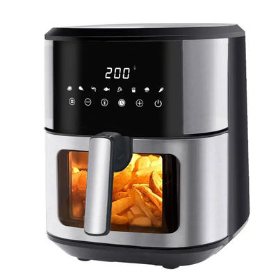 OEM 6L 8L Нержавеющая сталь Цифровая воздушная фрайер 1800W