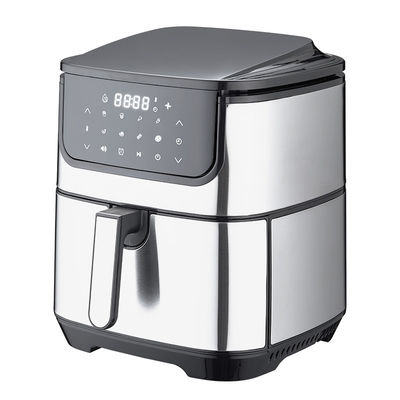 OEM 6L 8L Нержавеющая сталь Цифровая воздушная фрайер 1800W