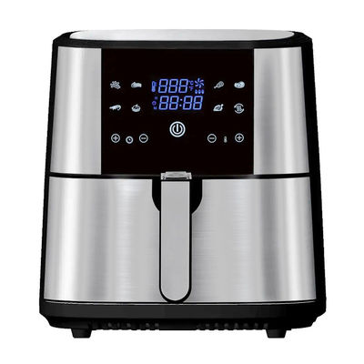 OEM 6L 8L Нержавеющая сталь Цифровая воздушная фрайер 1800W