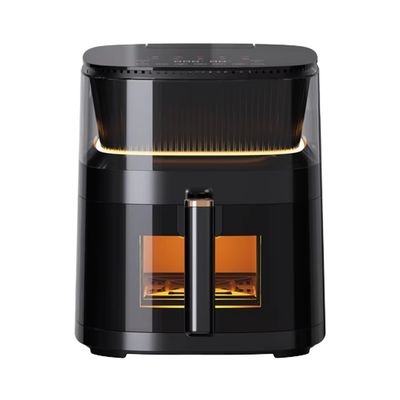 Многофункциональный воздушный фрайер из нержавеющей стали 5L Печь Маленький умный квадрат Здоровая электротехника Домашнее использование