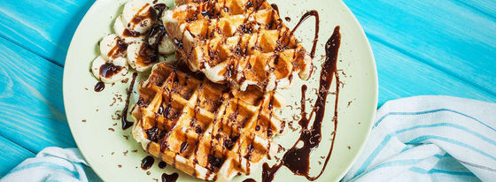 Мини вафлесовер Anbolife с не липким тефлоновым покрытием