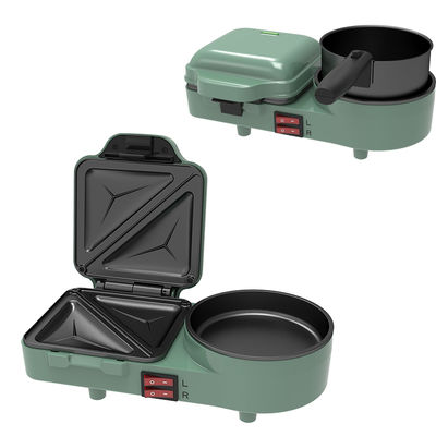 ANBOLIFE 1500W Электрический гриль раклет без дыма с антипригарными пластинами