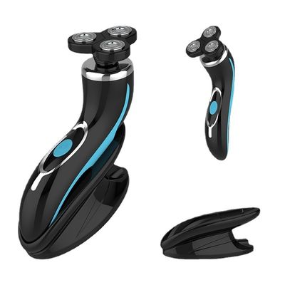 Портативная мужская электрическая бритва с ножом из нержавеющей стали и пластиковой ручкой для лица