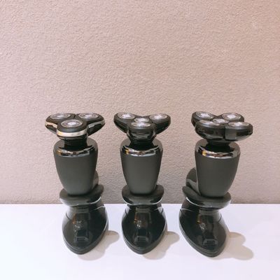 Портативная мужская электрическая бритва с ножом из нержавеющей стали и пластиковой ручкой для лица