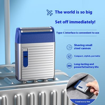 ANBOLIFE Мини портативная электрическая бритва с 60 мин рабочего времени 1 год гарантии и 5 Вт мощности USB перезаряжаемый бритва