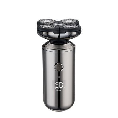 Электробритва ANBOLIFE Smart Five-Blade с цифровым дисплеем, перезаряжаемая, с питанием от USB и бесплатными запасными частями для мужчин