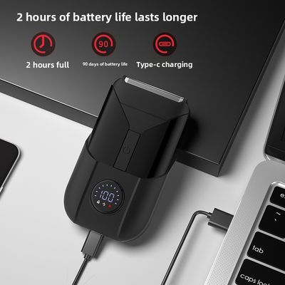 Электрический бритва с пластиковым корпусом для бритья мужского тела