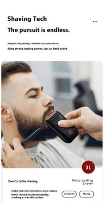 Электрический бритва с пластиковым корпусом для бритья мужского тела