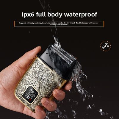 Профессиональная мужская электрическая бритва с батареей мощностью 500 мАч.