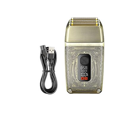 Электрическая бритва с ретро-дизайном с батареей 1200 мАч и быстрой зарядкой 1-3 часа для мужчин