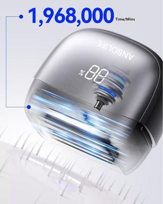 ANBOLIFE 6 Blade Electric Razor с магнитным всасыванием и литийным аккумулятором 900mAh - IPX7 водонепроницаемая бритва для мужчин