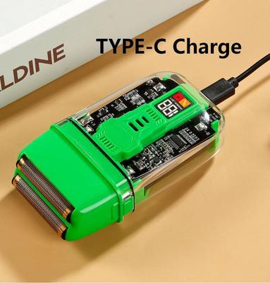 Профессиональная электрическая бритва с 600 мАч литий-ионный аккумулятор 1.5h время зарядки и IPX4 водонепроницаемый для мужского лица и тела использования