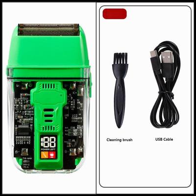 Профессиональная электрическая бритва с 600 мАч литий-ионный аккумулятор 1.5h время зарядки и IPX4 водонепроницаемый для мужского лица и тела использования