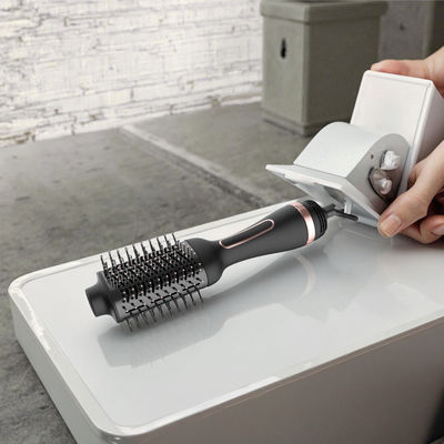 Двойной напряжение многофункциональный сушильщик для волос щетка с овальной бочкой для легкого стилирования