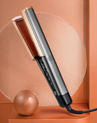 Выпрямитель и плойка для волос 2 в 1 для влажных и сухих волос с 13 температурными режимами и быстрым нагревом