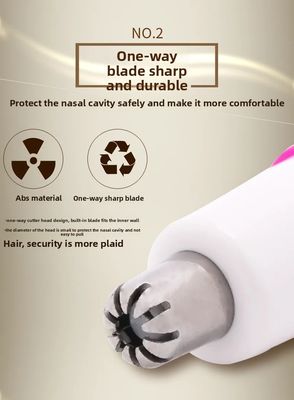 Электрический триммер для волос на носу с литийным аккумулятором для бытового использования