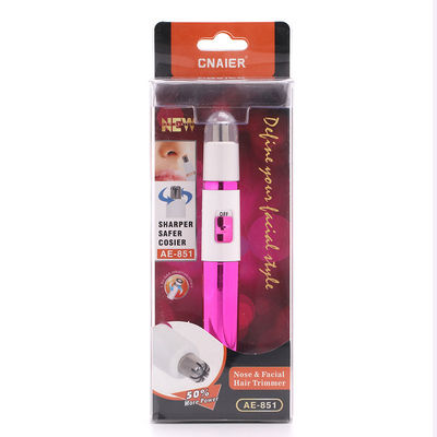 Электрический триммер для волос на носу с литийным аккумулятором для бытового использования