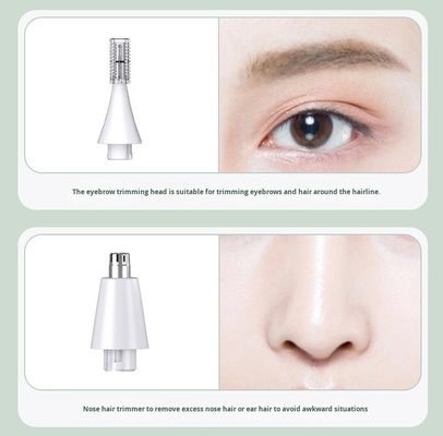 Многофункциональный женский эпилятор 6-в-1 с аккумулятором 1200 мАч, лезвием из нержавеющей стали и бесплатными запасными частями