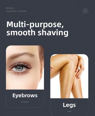 USB перезаряжаемая электробритва с аккумулятором 600 мАч и временем работы 90 минут, лезвия из нержавеющей стали, персональный триммер