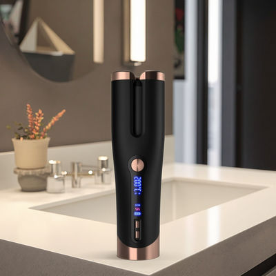 Беспроводная керамическая автоматическая плойка для завивки волос с 4 температурными режимами и быстрым нагревом для всех типов волос