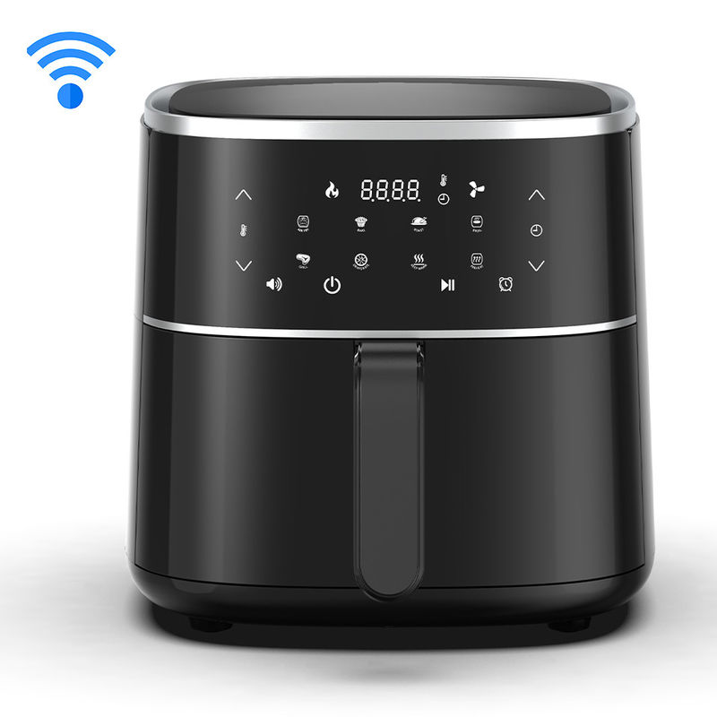 Электрический Wifi Tuya 3.5L 4L 5.5L 6.5L 8L 9L Умный стеклянный безмасляный фритюр