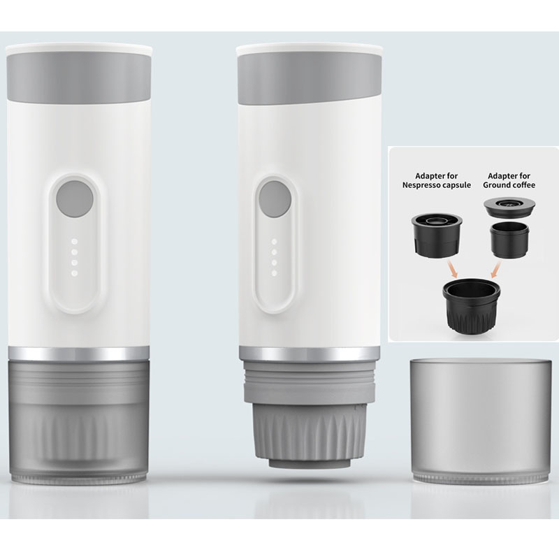 Anbolife BC08 Портативная эспрессо-кофеварка 15 бар из нержавеющей стали