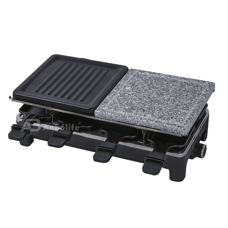 Электрический гриль для раклета Anbolife 1500 Вт с антипригарным покрытием