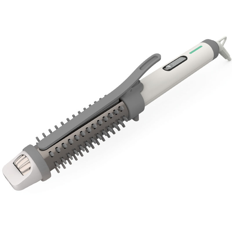 Профессиональная термощетка и плойка для укладки волос 2-в-1 с максимальной температурой 200°C и питанием 100-240 В для всех типов волос
